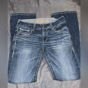 Aria Women's Dark Blue Boot Cut Jeans